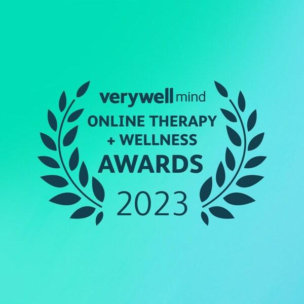 Verywell Mind 2023 Online Therapy + Wellness Awards