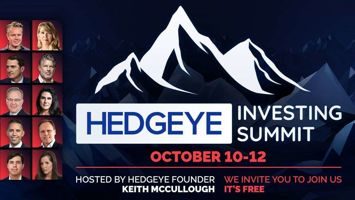 Hedgeye's Online Investing Summit Goes Live As Markets Get Jittery - Vimarsana News