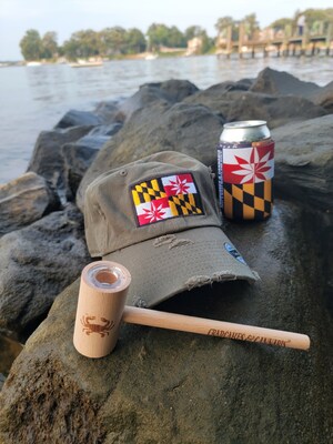 A Crab Mallet that can be smoked out of is one of the unique products Crabcakes & Cannabis offers