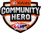 Kubota Canada and the Canadian Hockey League launch fifth annual Community Hero contest