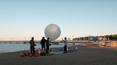 From Internet Balloon test launch video