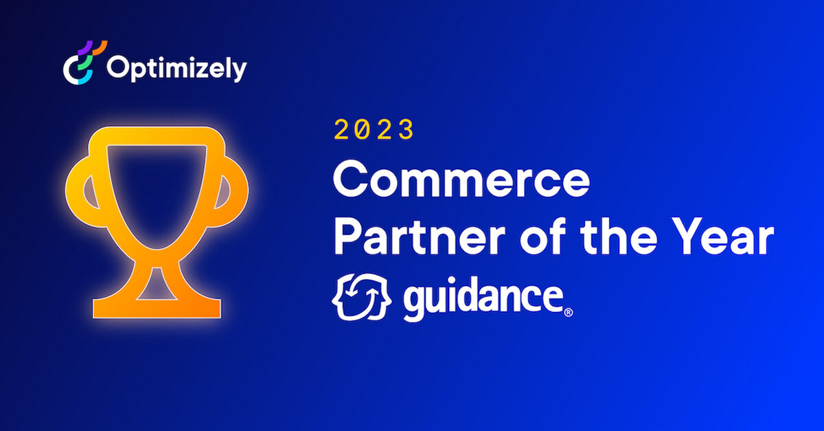 Guidance Celebrates Winning Optimizely's 2023 Commerce Partner of the Year - Vimarsana News