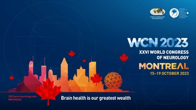 The World Federation of Neurology (WFN) and the Canadian Neurological Society (CNS) will host the XXVI World Congress of Neurology (WCN) in Montreal, Canada, from October 15 to 19, 2023.