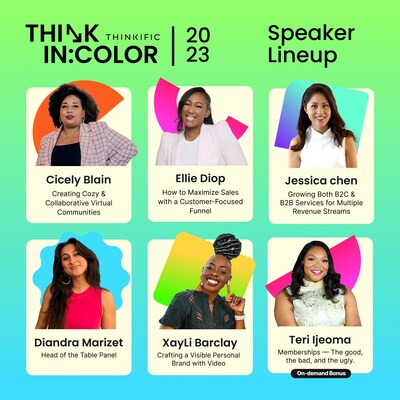 Thinkific Announces Think in Color Los Angeles (CNW Group/Thinkific Labs Inc.)