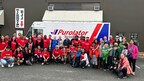 First-ever Purolator Tackle Hunger National Red Bag campaign delivers more than 144,500 pounds of food to local food banks across Canada