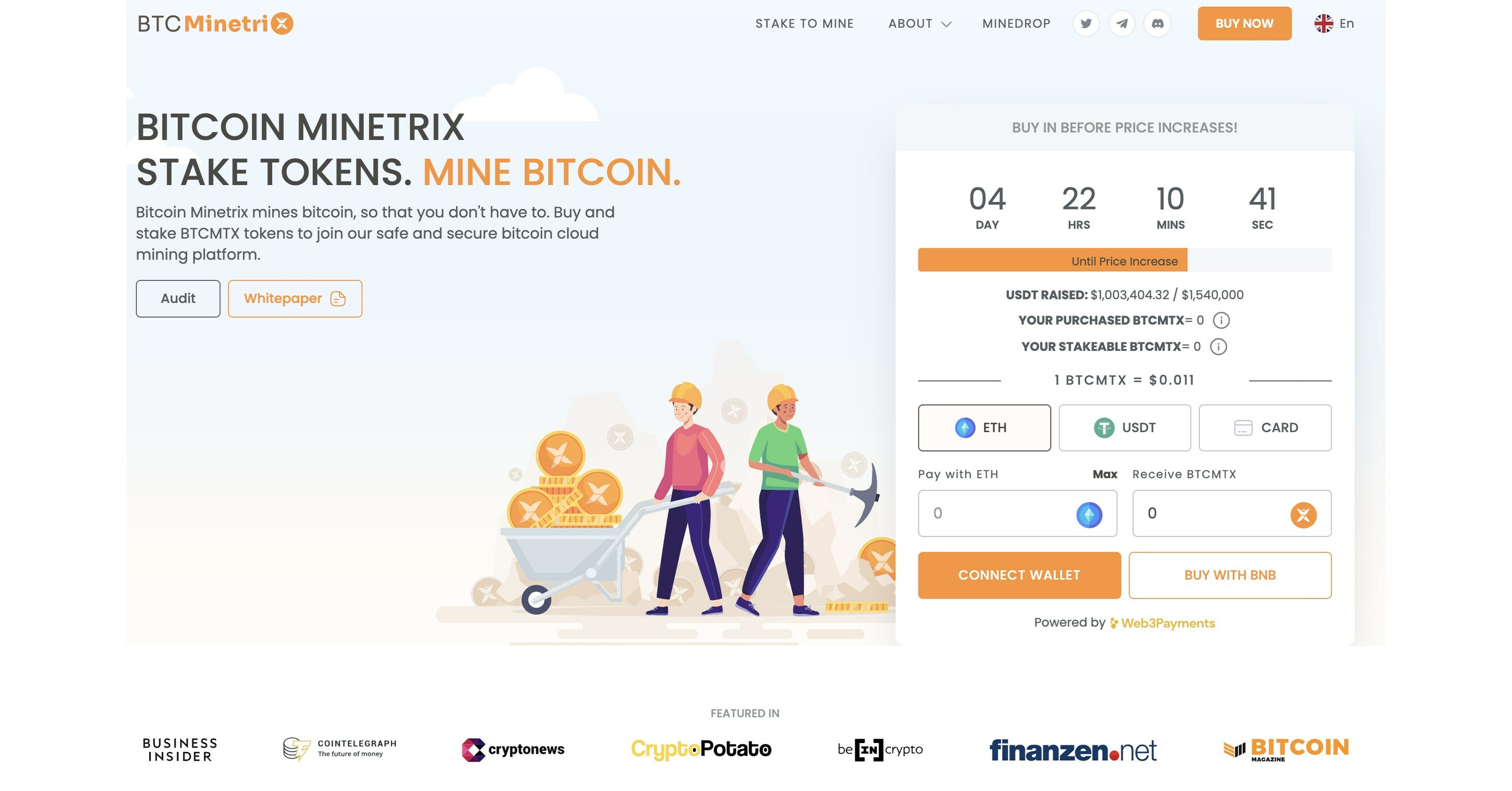 Crypto Prices Slump But Bitcoin Minetrix Cruises Past $1 Million Raise For  Its Bitcoin Cloud-Mining Revolution