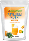 Introducing Psyllium Husk Powder in Irresistible Pineapple Orange Flavor by Z Natural Foods