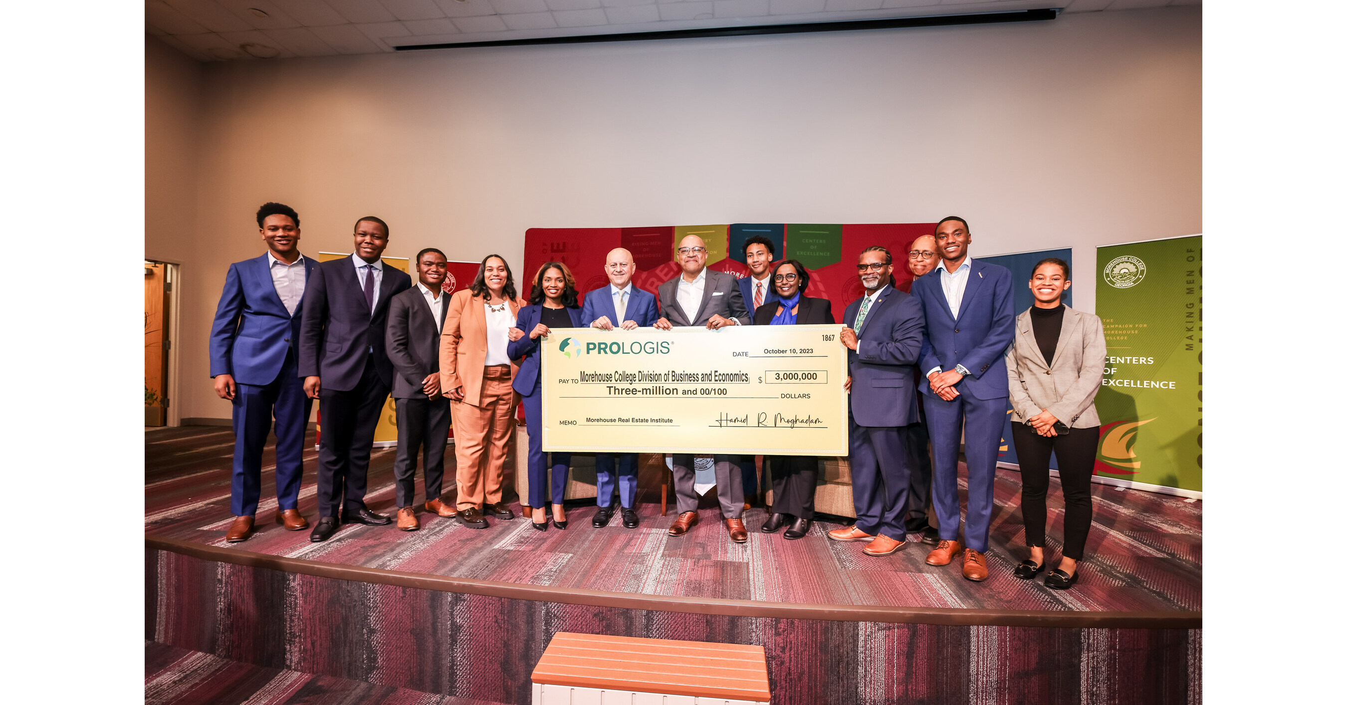 Prologis Contributes 3 Million to Morehouse College to Support the