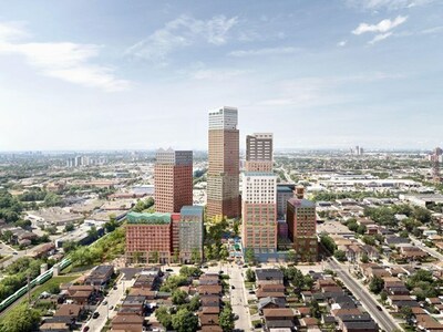 Hullmark and BGO Reveal Master Plan for Beltline Yards, A New Landmark in Toronto (CNW Group/Hullmark)