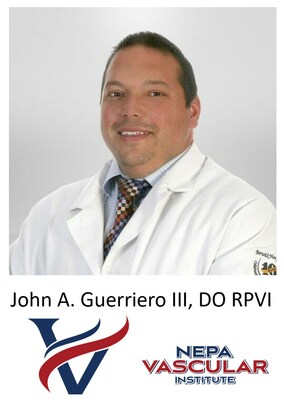 John A. Guerriero III, DO RPVI CutisCare's Medical Advisory Board Member.