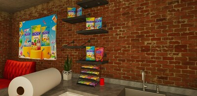 HI-CHEW® featured in three popular Fortnite mini-games: Hiding Game, Lucky Blocks and Troll Free For All.