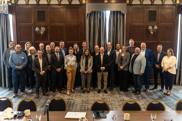 WestJet Chief Executive Officer, Alexis von Hoensbroech today visited Regina to discuss the important role the region has in WestJet’s ambitious growth strategy for Western Canada. (CNW Group/WESTJET, an Alberta Partnership)