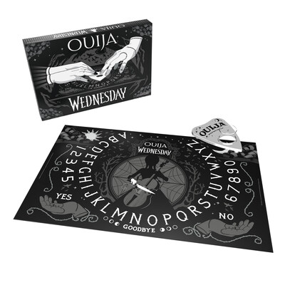 Just in Time for Halloween, Wednesday Fans Will be Able to Experience Their Very Own Spectral Vision with OUIJA®: Wednesday Edition