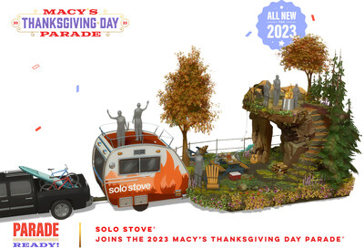 Solo Stove Macy's Day Parade Float Rendering