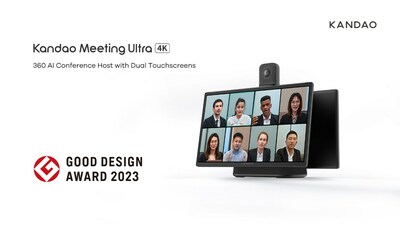 Kandao Meeting Ultra Honored with Good Design Award 2023 as a Comprehensive Standalone Video Conferencing Solution