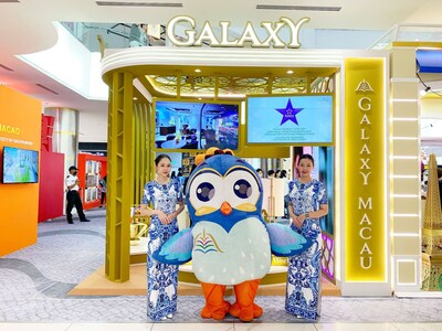 Galaxy Macau showcases a diverse range of exciting travel products at the “Experience Macao Unlimited” Malaysia Roadshow organised by the Macau Government Tourism Office, attracting local residents and tourists alike.
