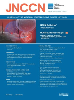 October 2023 Edition of JNCCN now available at JNCCN.org.