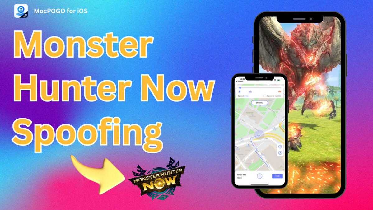 How to Fake Pokemon Go/Monster Hunter Now GPS Location on iPhone without  Jailbreak / iOS 17 : r/GetMoreViewsYT