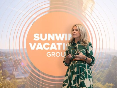 Samantha Taylor, Chief Marketing Officer at Sunwing Vacations Group (CNW Group/Sunwing Vacations Group)