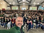 Brett Martinez selfie with the whole RCU team