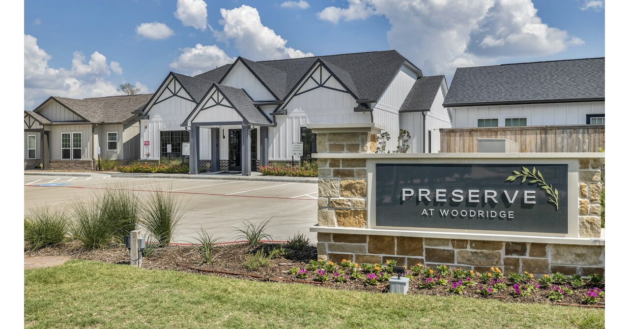 Completion of Preserve at Woodridge in Kingwood, TX Adds 131 Luxury