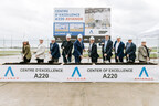 Ground-breaking ceremony for Avianor's A220 Center of Excellence