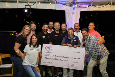 The US LBM Foundation presented a $300,000 contribution to the Gary Sinise Foundation as part of its golf fundraiser held at TPC Sawgrass outside of Jacksonville, Fla. on Oct. 11. The event, which was hosted by actor and Marine Corps veteran Rob Riggle, raised more than $2 million that will be distributed to charities across the country. The US LBM Foundation is the charitable nonprofit organization of US LBM, one of the nation's leading distributors of specialty building materials.