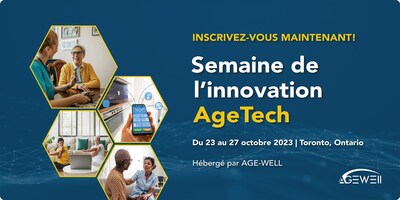 La Semaine de l'innovation AgeTech comprendra des groupes de discussion publics organiss, des ateliers, des occasions de rseautage et des conversations catalysantes qui relient les gens et crent le changement. (Groupe CNW/Le Rseau de Centres d'excellence AGE-WELL (RCE))