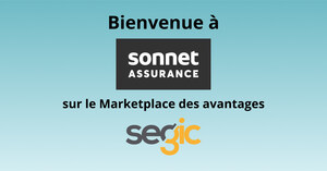 Sonnet Assurance : Une nouvelle ère d'assurance en ligne arrive sur le Marketplace des avantages de Segic