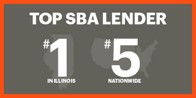 Byline Bank ranked #1 SBA lender in Illinois and #5 nationally.