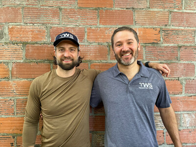 Temporary Wall Systems Willamette Valley owners Thomas Pettus-Czar, left, and Mark Sheppard believe the sustainable nature of the area will be the key to their reusable wall company's success.