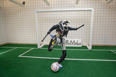 ARTEMIS, the world's fastest-walking humanoid robot, developed by UCLA researchers