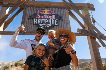 Monster Energy’s Cam Zink Takes First Place in the 2023 Red Bull Rampage Contest in Virgin, Utah