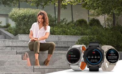 FDA-cleared and clinically-validated, the Garmin ECG App lets users record their heart rhythm and check for signs of atrial fibrillation (AFib) right from their smartwatch.