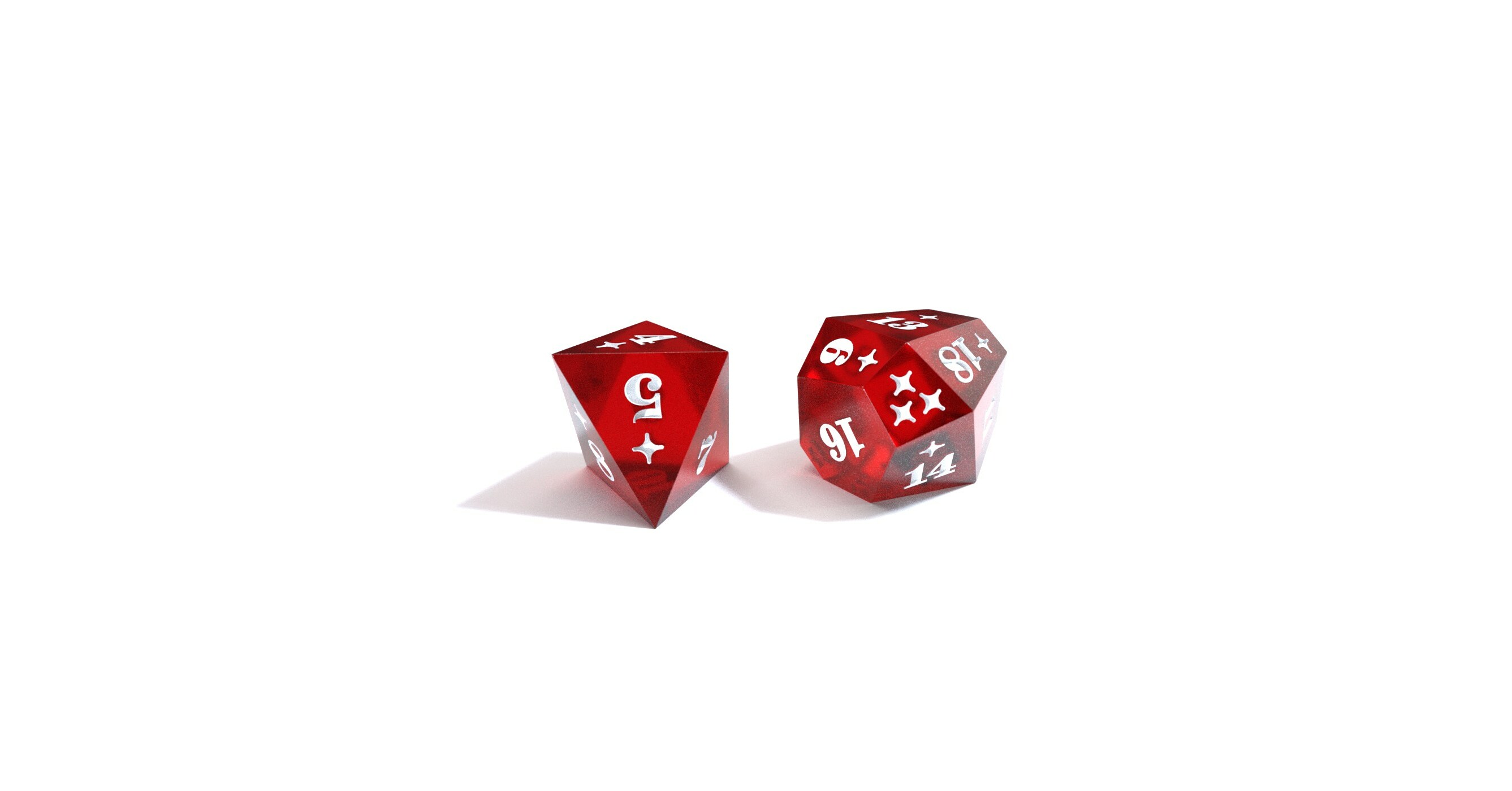 Dice for Dungeons and Dragons use advanced math to produce results ...