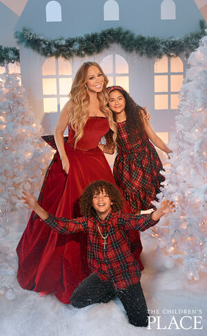 Queen of Christmas and Music Icon, Mariah Carey Teams up with The Children's Place to Ring in the Holidays & Unveil the Final Launch of its Three-Part Holiday 2023 Campaign