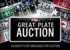 Great Plate Auction Plates