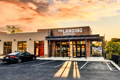 The Landing Dispensary's Cincinnati location opened Oct. 13 and marks the fourth Ohio The Landing Dispensary location. (PRNewsfoto/Firelands Scientific)