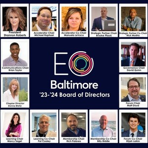 Entrepreneurs' Organization (EO) Baltimore Announces '23-'24 Board of Directors