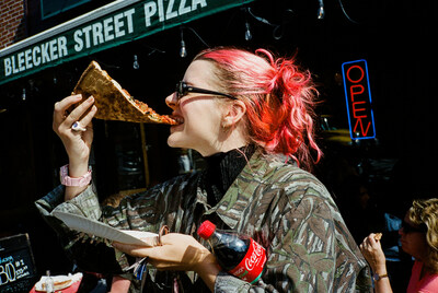 Toss In, Take Out Kicking Off at New York City's Bleecker Street Pizza on October 24 (PRNewsfoto/Coca-Cola)