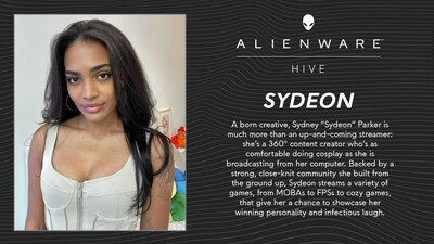 Meet Sydeon, our newest Alienware Hive member.