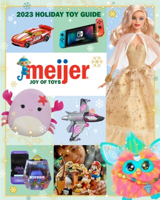Meijer announced its "Top Toys" of the holiday season today, from Barbie and LEGO to an array of Squishmallows and the Disney 100 collection.