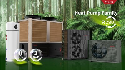 PHNIX R290 Heat Pump Family