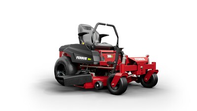 The new electric zero-turn Ferris 300e delivers a quality cut, smart battery technology and patented suspension.