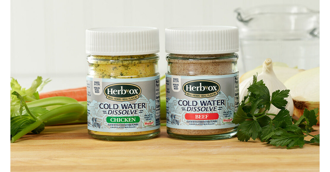 The Makers of HERBOX® Bouillon Unveil a Decade's Worth of Innovation Introducing Cold Water