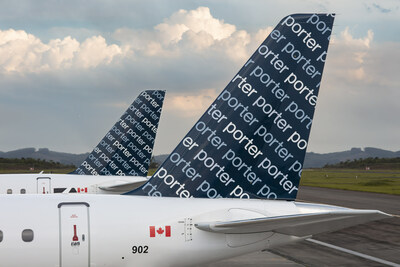 Porter Airlines lance un service quotidien entre l'aroport international d'Ottawa (YOW) et l'aroport international de Calgary (YYC) assur par son nouvel aronef Embraer E195-E2. Cet ajout lui permet d'offrir une autre option pour traverser le pays aux passagers qui souhaitent voyager avec style. (Groupe CNW/Porter Airlines Inc.)