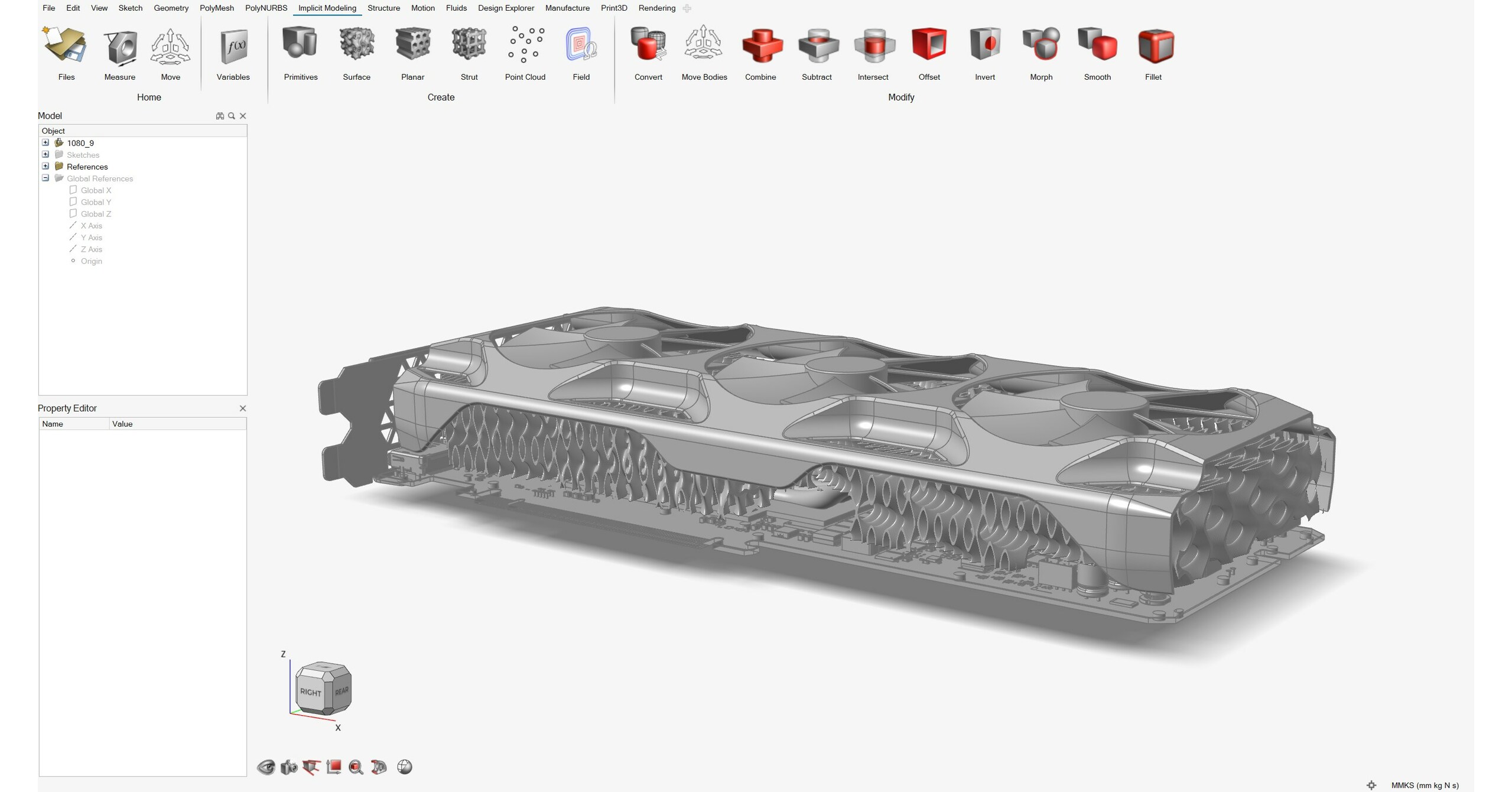 Mesh transition techniques - HyperMesh - Altair Products - Altair