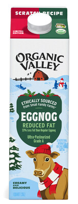 The Creative Kitchen  Product Review: Organic Valley Eggnog - The Creative  Kitchen