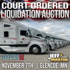 Over 150 Like-New Trucks and Refrigerated Trailers to be Offered at Auction by HyperAMS and Jeff Martin Auctioneers