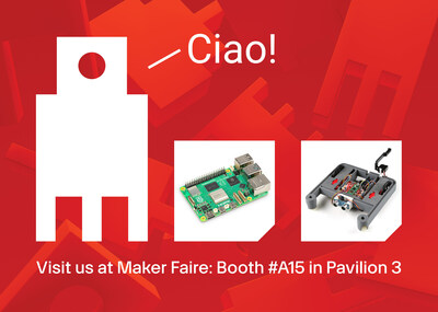At Maker Faire Rome, visit DigiKey (Booth #A15 in Pavilion 3) to see demonstrations of in-demand, new products.